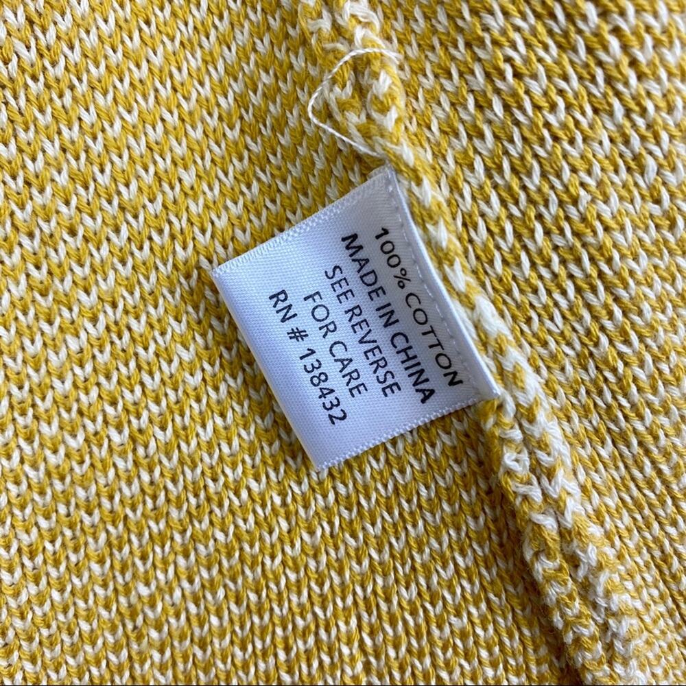 Modcloth Open Front Colorblock Cardigan Marigold - image 6